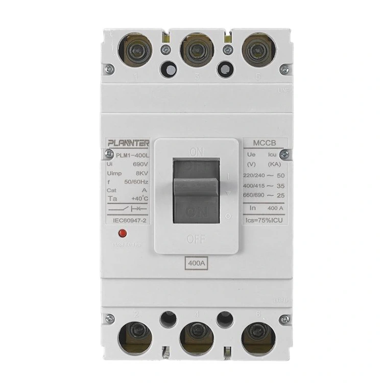 Listrik 400A AC Molded Case Circuit Breaker