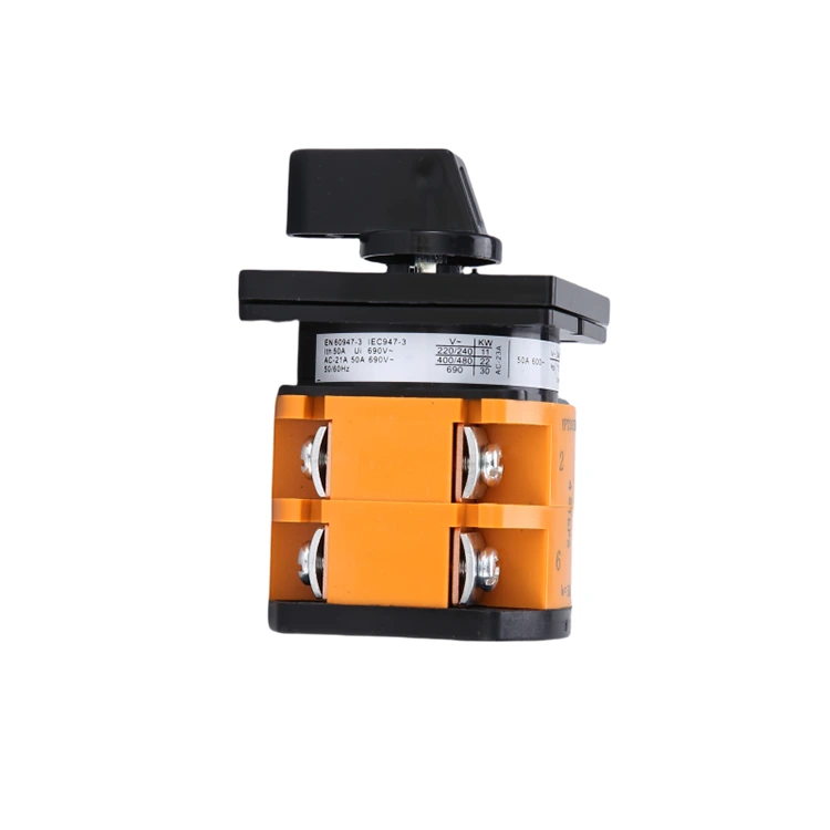 2 Pole Change-Over Rotary Switch